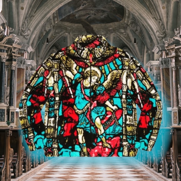 🆕 Supreme Saint Michael🙏🏾 Fleece - Picture 2 of 4